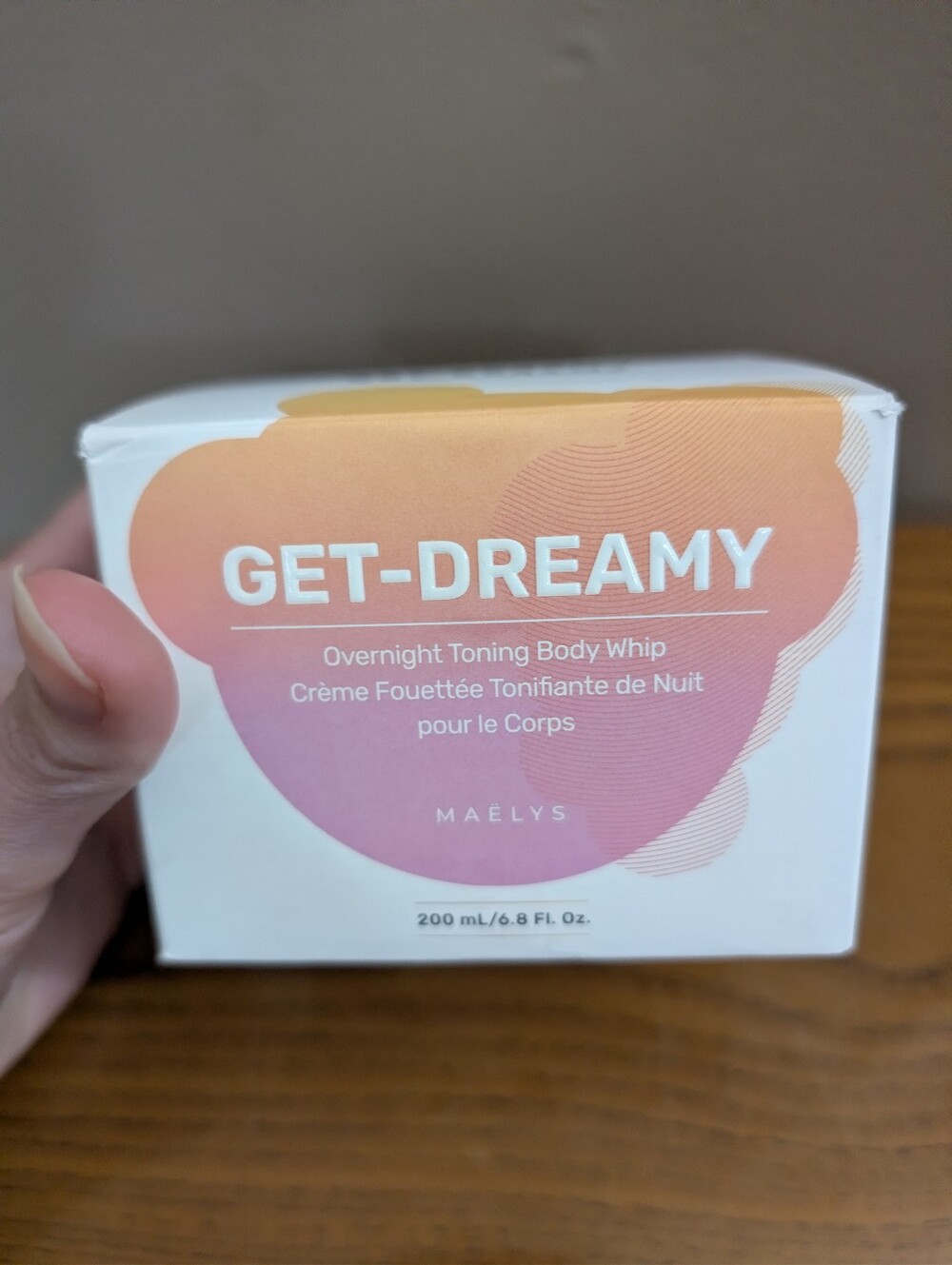 Get-Dreamy Overnight Toning Body Whip New 6.8 fl.oz